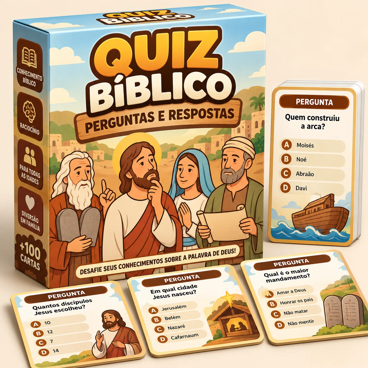Quiz Bíblico Perguntas e Respostas